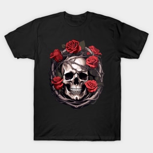 Skull And Roses T-Shirt